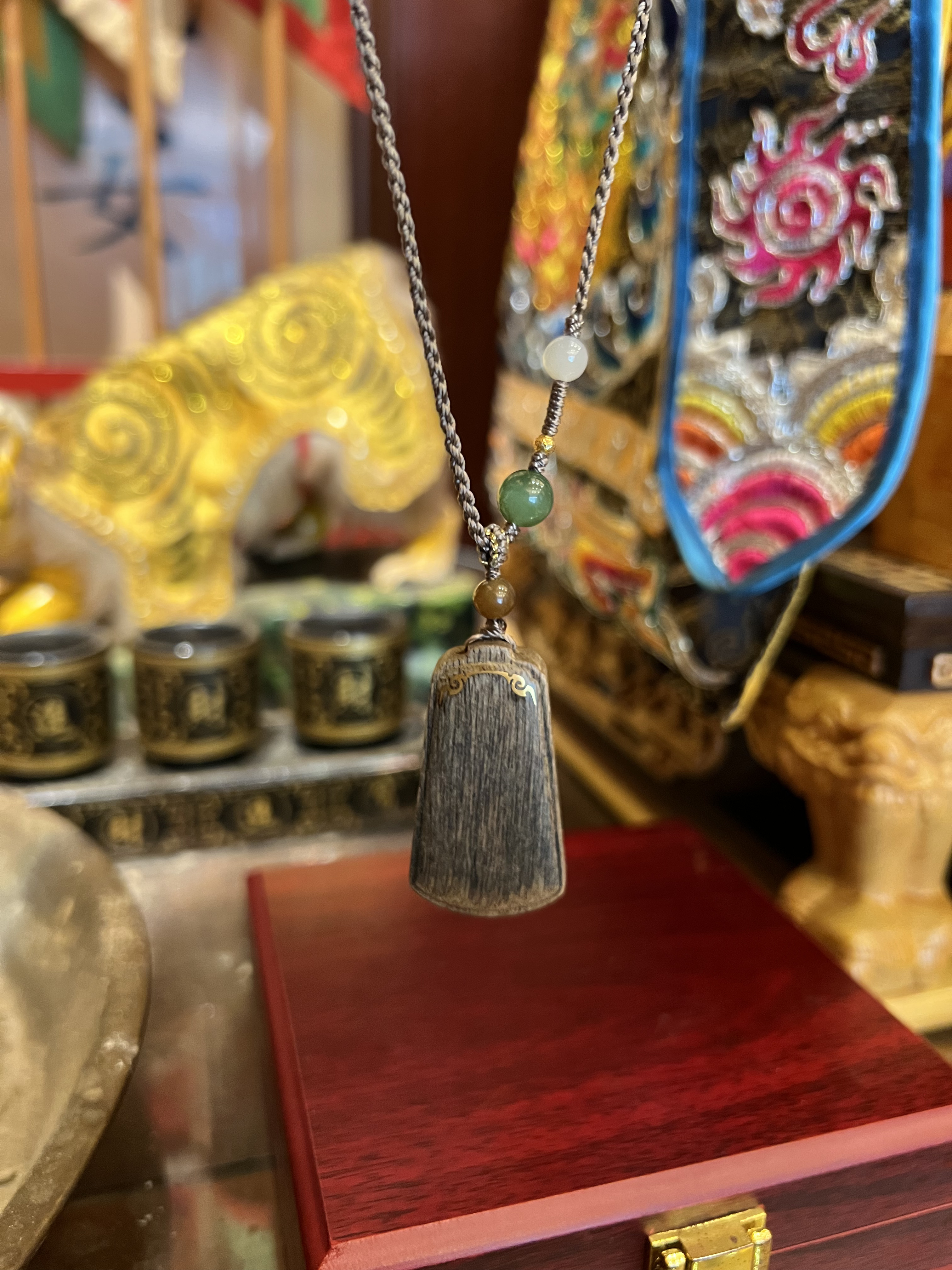 文莱沉香香牌项链 | 灵韵守护，招引祥瑞