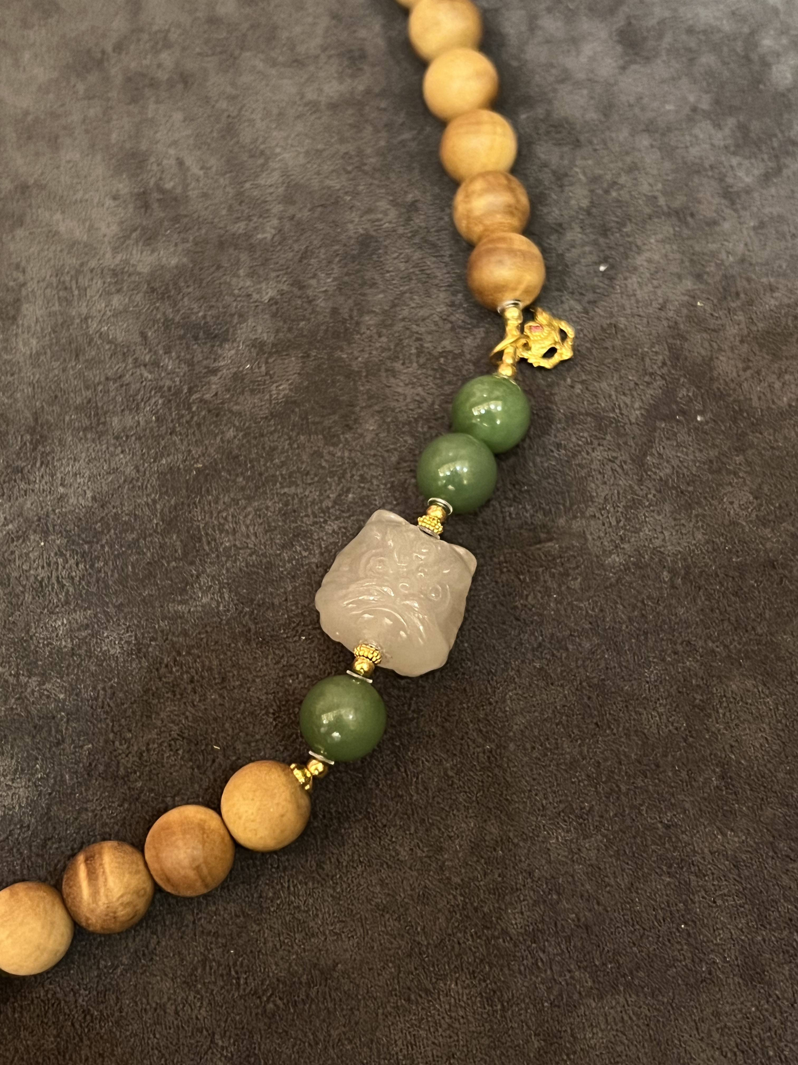 醒狮手串双圈 | 祥瑞守护，招财辟邪✨