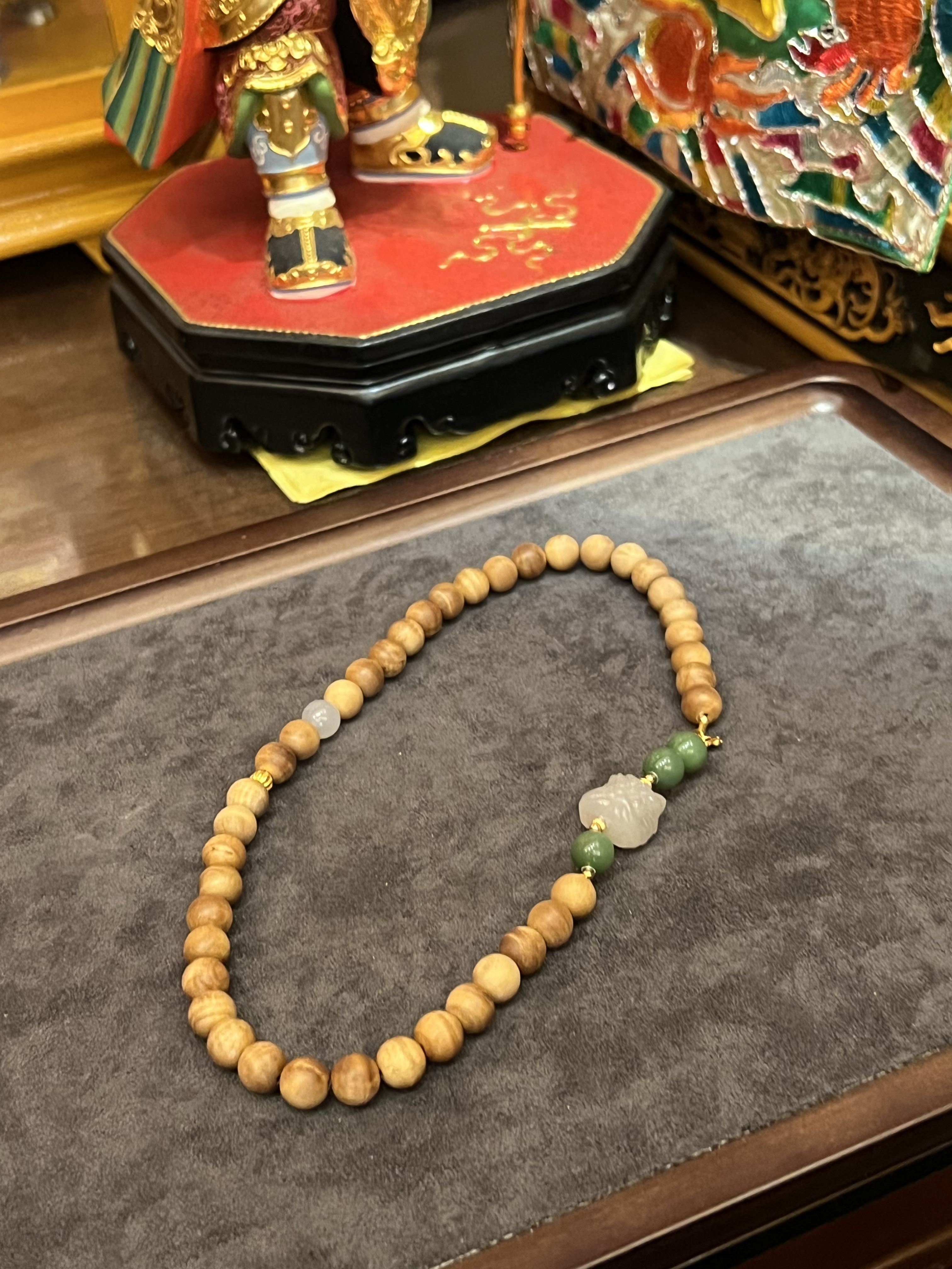 醒狮手串双圈 | 祥瑞守护，招财辟邪✨