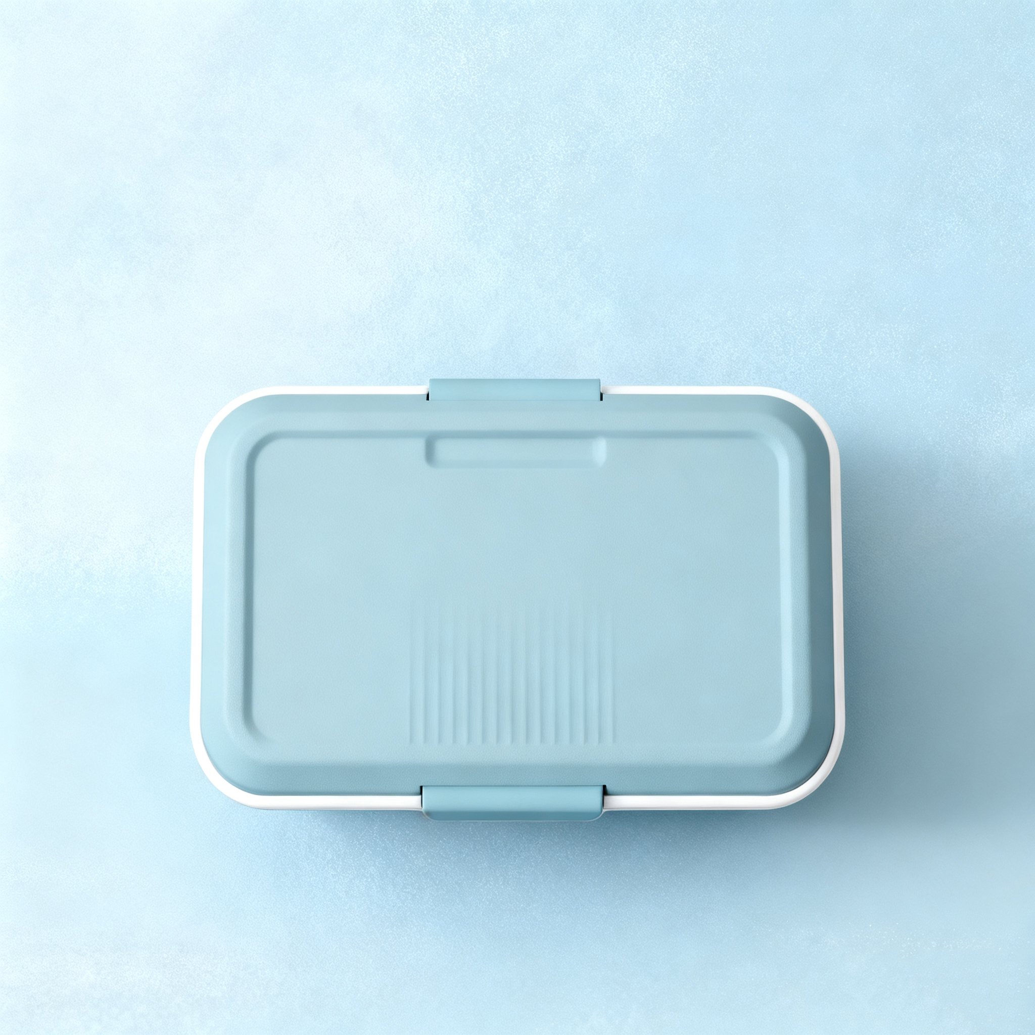 กล่องเก็บของสีฟ้า ดีไซน์ทันสมัย แข็งแรง