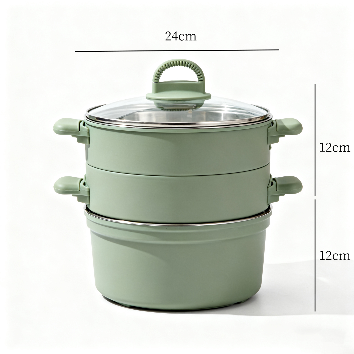 หม้อนึ่งขนาดเล็กสีกรมท่า