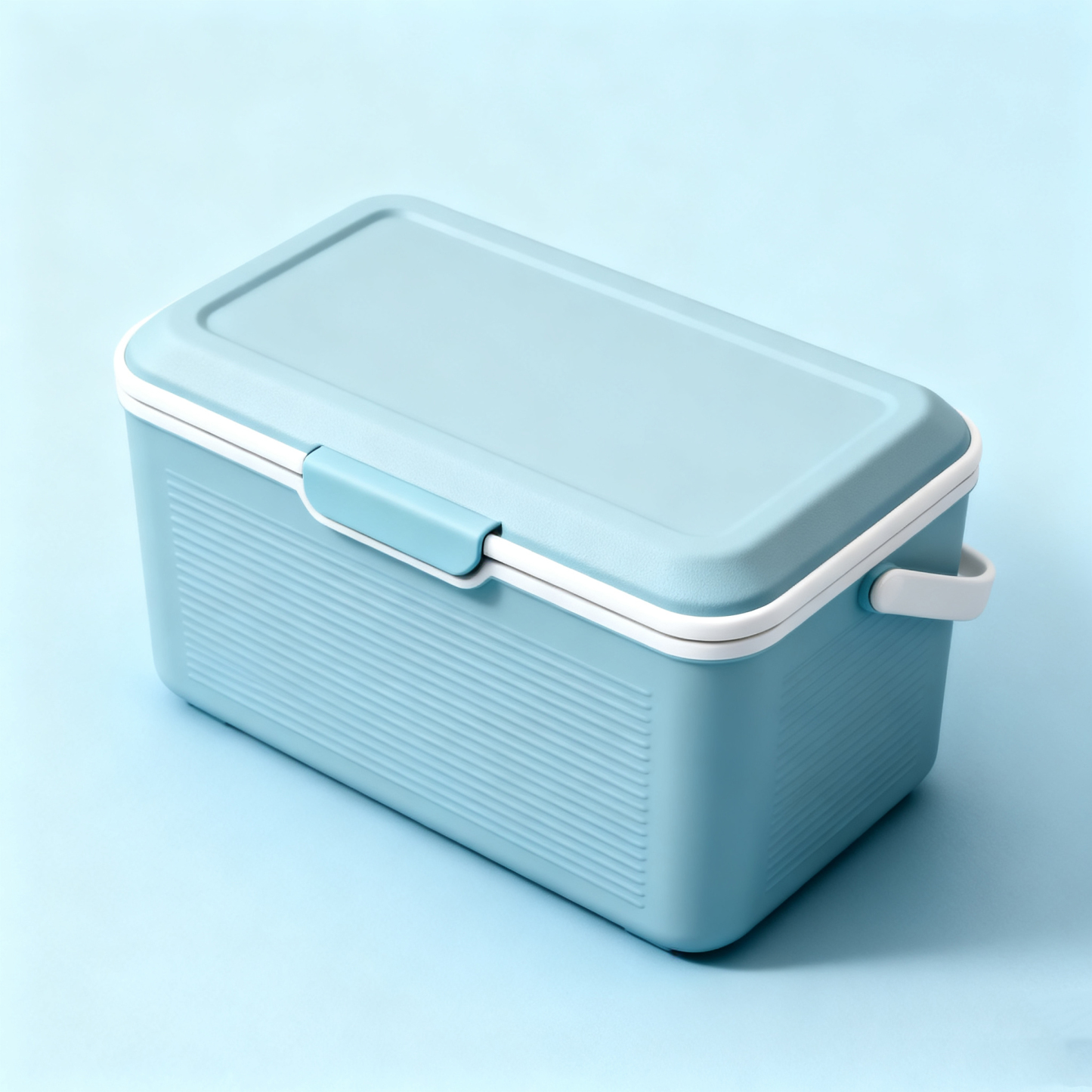  กล่องจัดเก็บของสีฟ้า