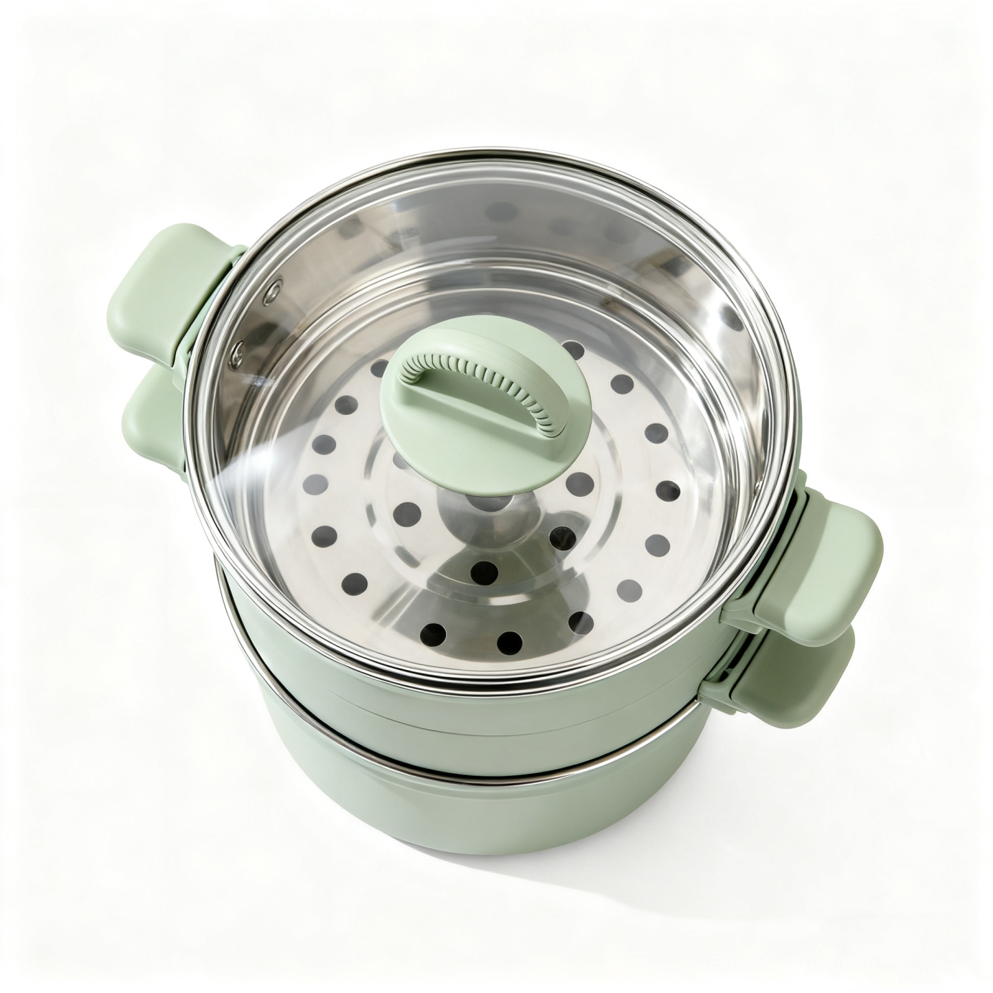 หม้อนึ่งขนาดเล็กสีกรมท่า