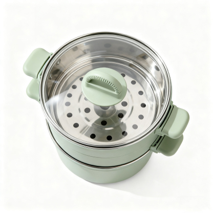 หม้อนึ่งขนาดเล็กสีกรมท่า