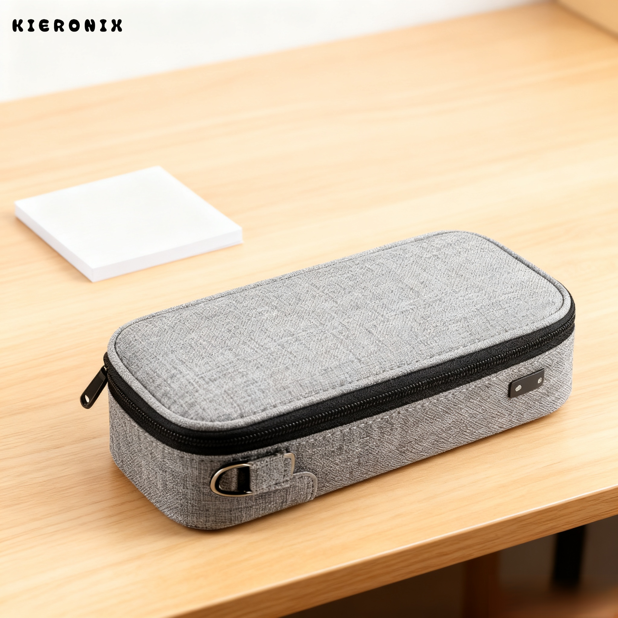 กระเป๋าใส่ดินสอผ้าแคนวาสความจุเยอะ