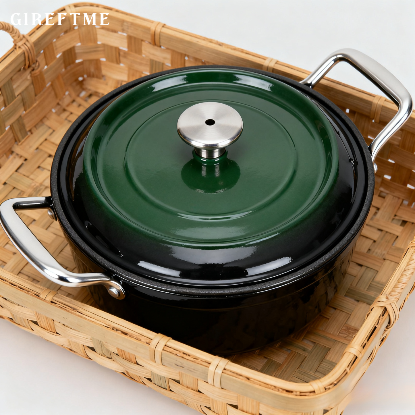 Gireftme내열 티타늄 합금 스튜 냄비