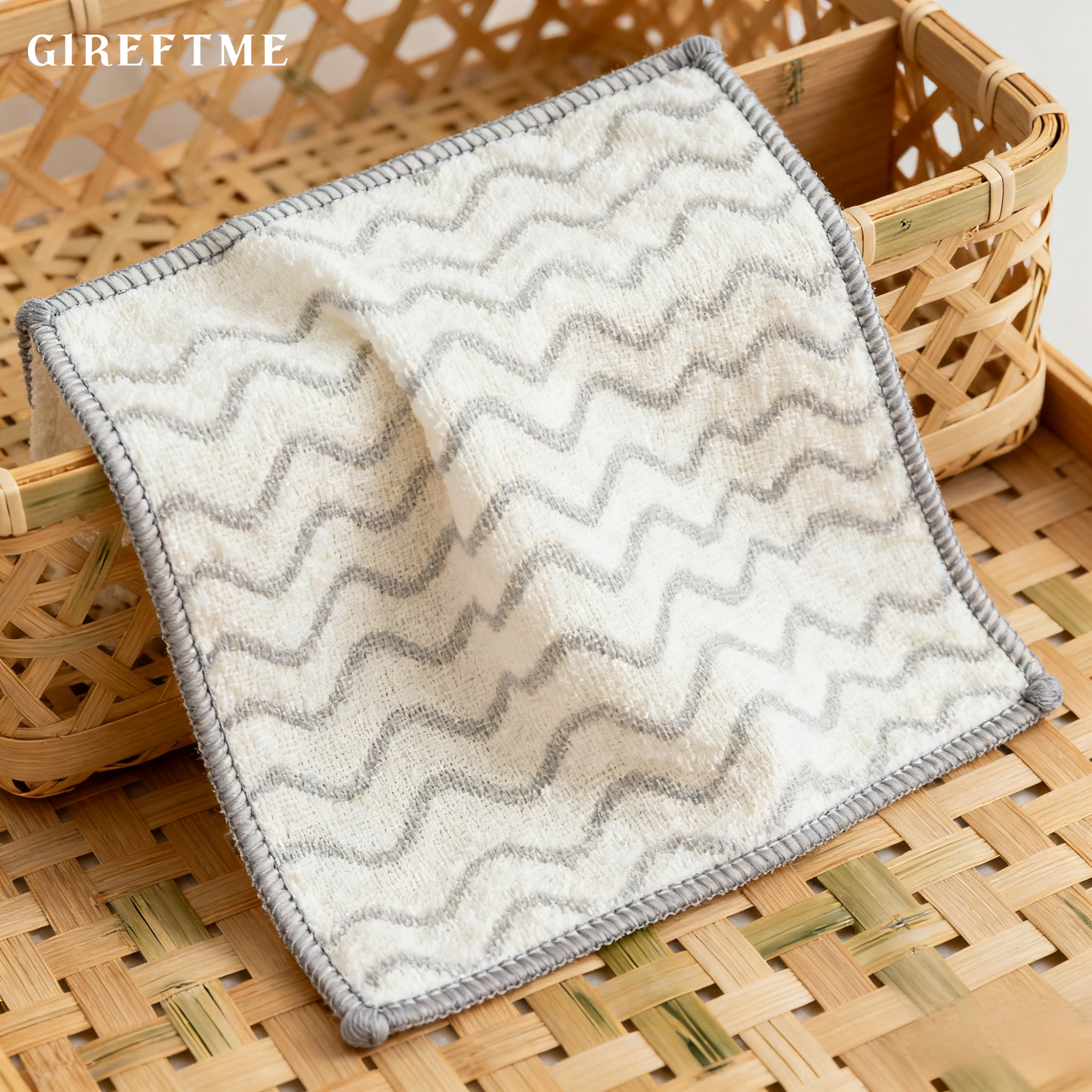 Gireftme습식 및 건식 기름때 제거 주방 천 (5개입)