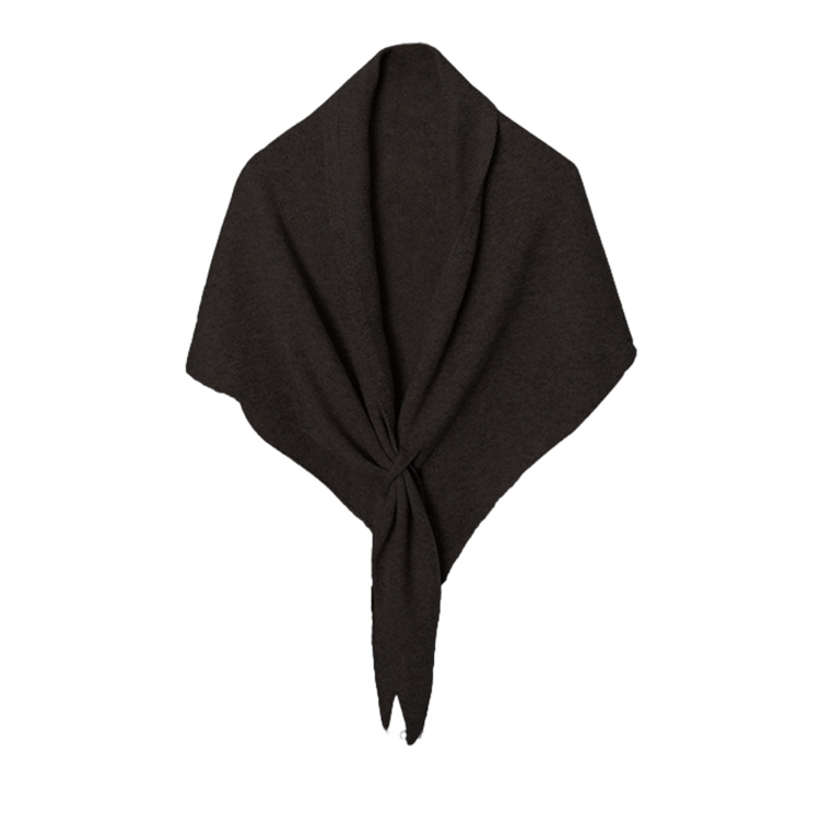 【多種穿法】秋冬羊毛三角圍巾女