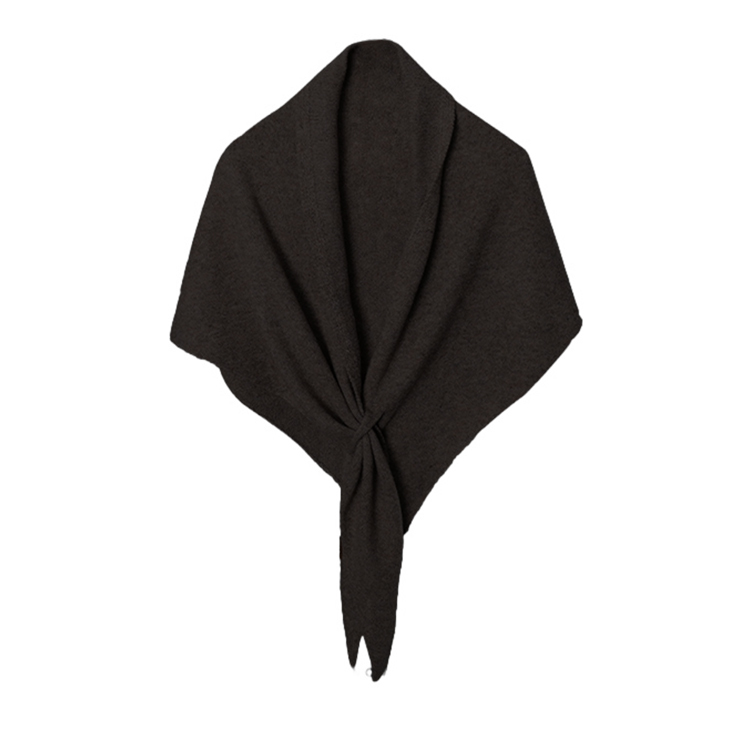 【多種穿法】秋冬羊毛三角圍巾女