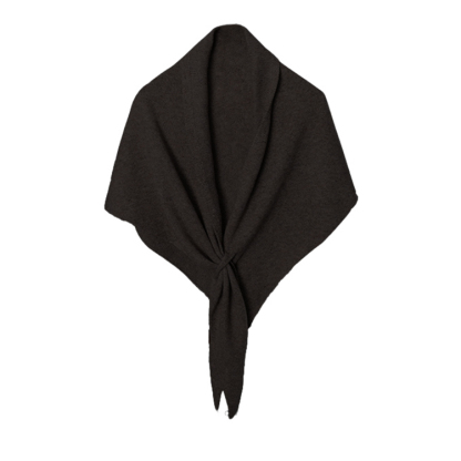 【多種穿法】秋冬羊毛三角圍巾女