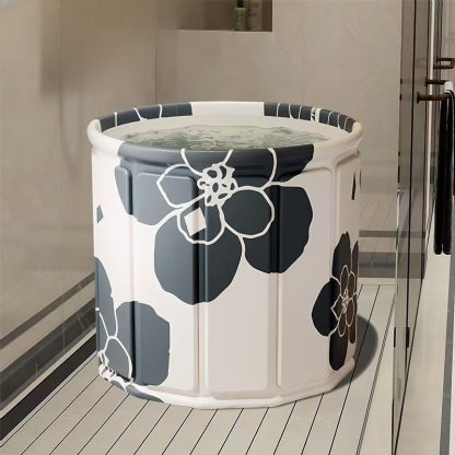 🔥【六層加厚】免安裝泡澡桶 ✅結實耐用，摺疊易收納，節省空間 🥰忙碌一天，泡個澡真的好舒服，身心很輕鬆！用它在家泡澡真的很方便！🛁