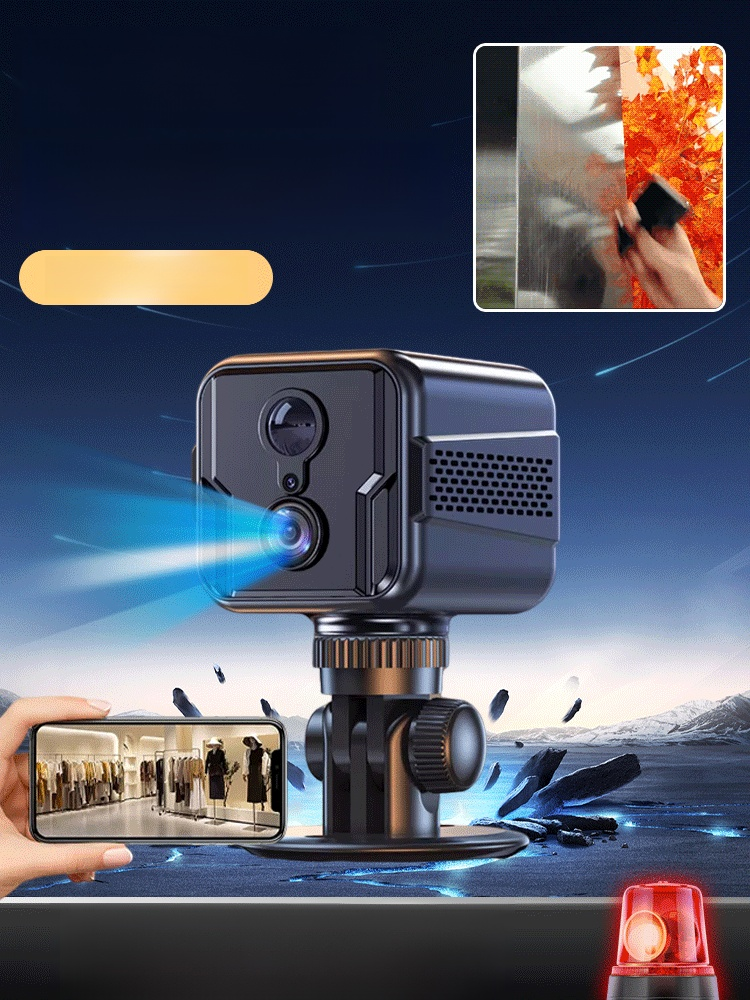 K HD高清圖像，500米內無盲區無蓋，免佈線，免網絡，免費試用30天,4G遠端智慧監控攝影頭！