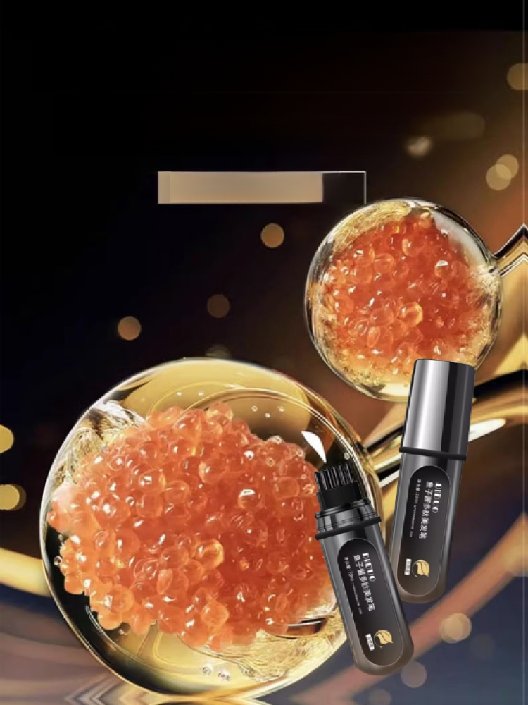 魚子醬多勝肽美髮筆，3秒快速染髮!💥髮色越白，效果越好，含有豐富的胜肽滋養成分，不只能遮蓋白髮，同時還能護理髮絲，使髮質柔順有光澤，持久不黏膩。