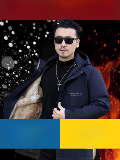 🧥 冬季抗寒神器來襲！我們的【零下30度抗寒】男士皮草派克服 💦採用防水面料加持，內里精選山貂毛加絨，確保極致保暖與舒適 ❄️無論風雨或是嚴寒，這款外套都能為您提供全方位的保護 🥰