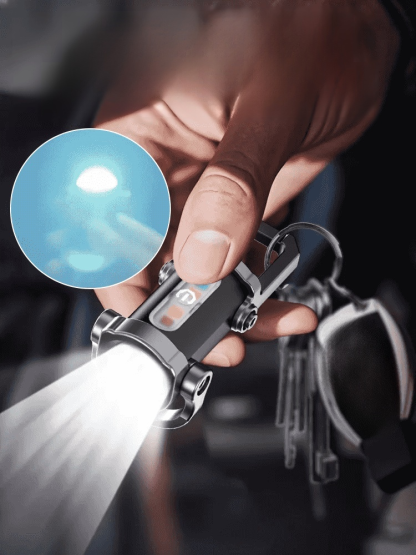 2025爆款迷你手電+充電寶，1秒撕碎黑夜，夜晚秒變白天，多種燈光隨意切換，亮度堪比汽車大燈！