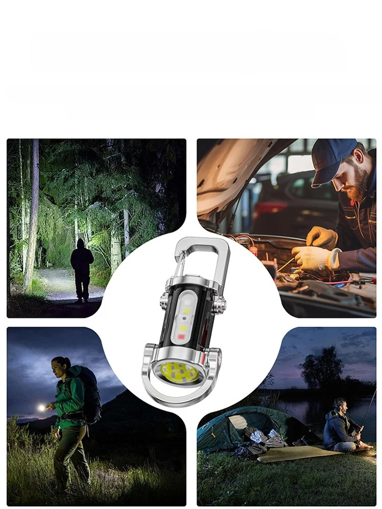 2025爆款迷你手電+充電寶，1秒撕碎黑夜，夜晚秒變白天，多種燈光隨意切換，亮度堪比汽車大燈！