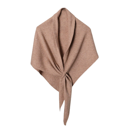 【多種穿法】秋冬羊毛三角圍巾女