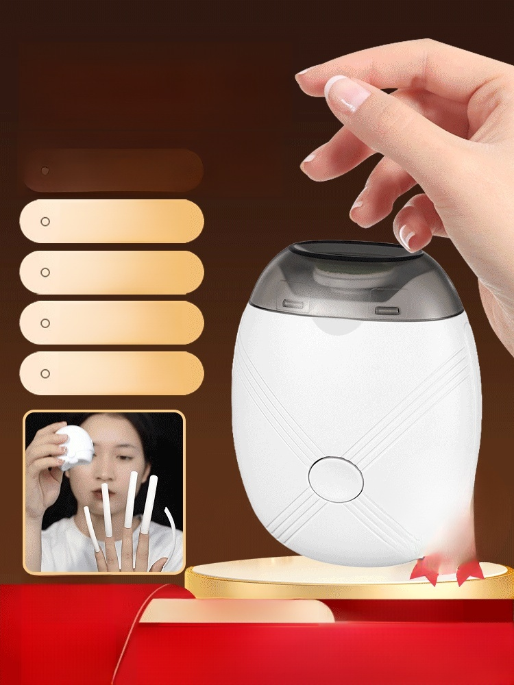 ✂️ 電動指甲刀，剪磨吸屑一體超安心✂️ ✅ HSS 鎢鋼加寬刀頭，秒剪厚硬甲/ 灰指甲，360° 打磨無毛刺