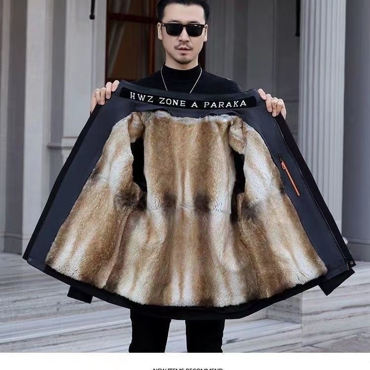 🧥 冬季抗寒神器來襲！我們的【零下30度抗寒】男士皮草派克服 💦採用防水面料加持，內里精選山貂毛加絨，確保極致保暖與舒適 ❄️無論風雨或是嚴寒，這款外套都能為您提供全方位的保護 🥰