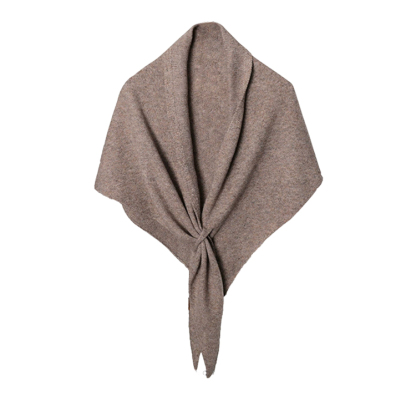 【多種穿法】秋冬羊毛三角圍巾女