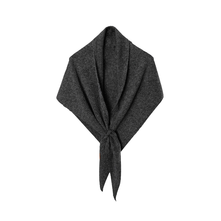 【多種穿法】秋冬羊毛三角圍巾女