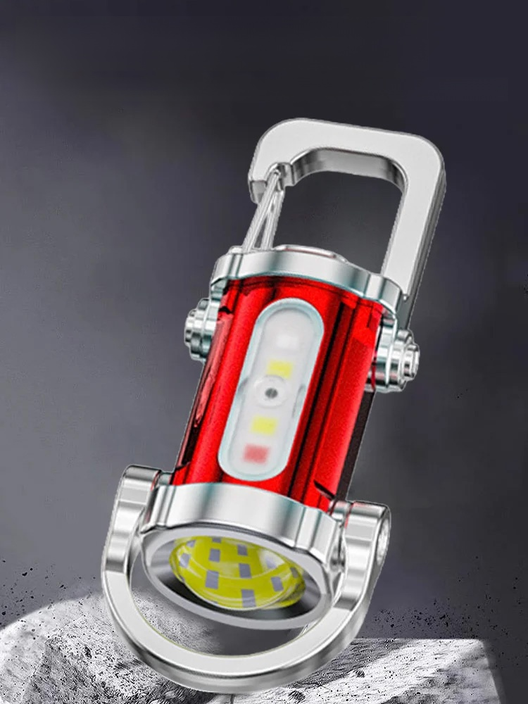 2025爆款迷你手電+充電寶，1秒撕碎黑夜，夜晚秒變白天，多種燈光隨意切換，亮度堪比汽車大燈！