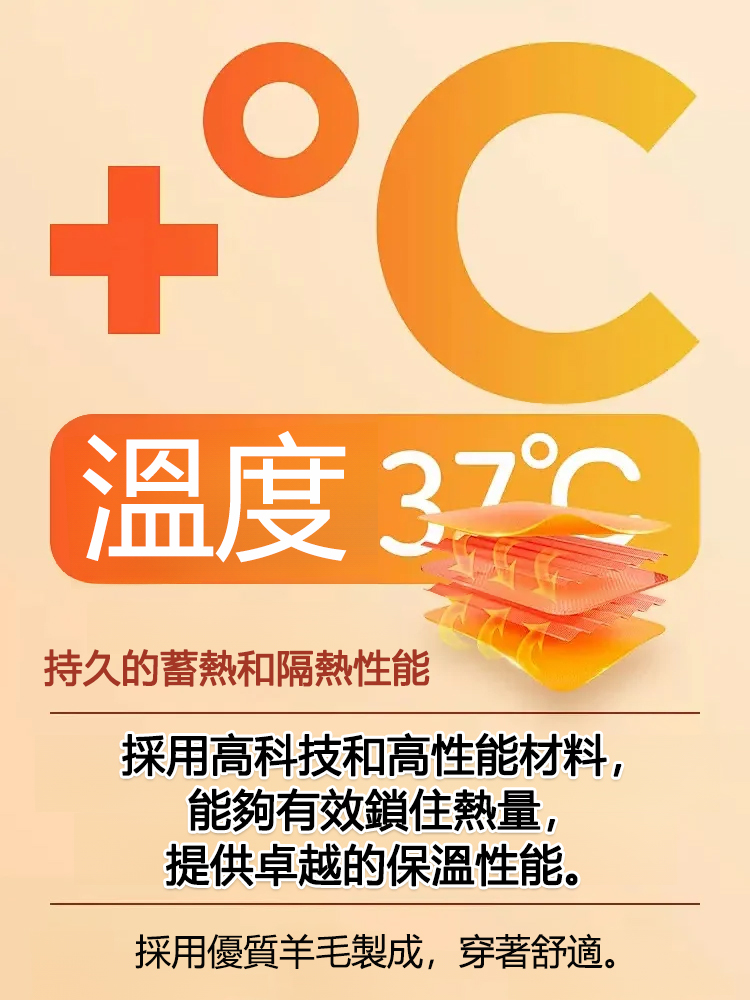 零下三十度不怕！ 100%细软绵羊毛！加绒加厚，防风防水，防寒保暖！老公穿了不想脱！冬天出门再也不怕冷了