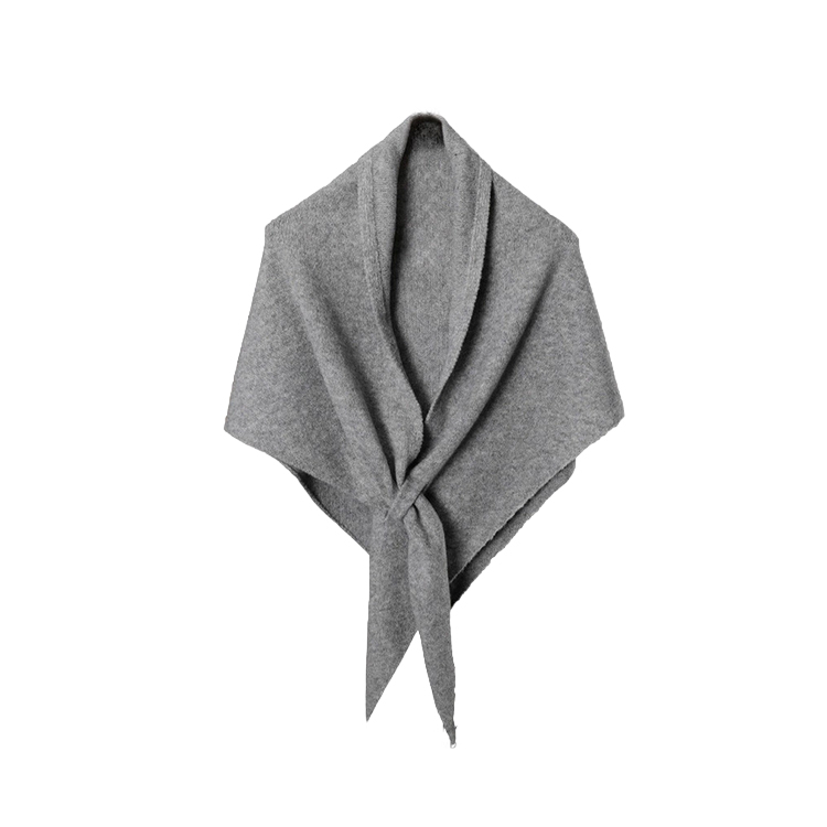 【多種穿法】秋冬羊毛三角圍巾女