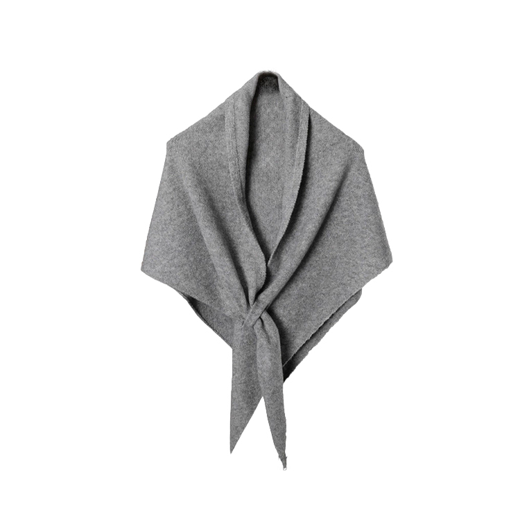 【多種穿法】秋冬羊毛三角圍巾女