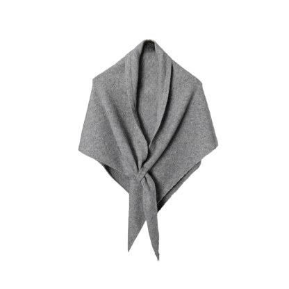 【多種穿法】秋冬羊毛三角圍巾女