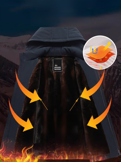 🧥 冬季抗寒神器來襲！我們的【零下30度抗寒】男士皮草派克服 💦採用防水面料加持，內里精選山貂毛加絨，確保極致保暖與舒適 ❄️無論風雨或是嚴寒，這款外套都能為您提供全方位的保護 🥰