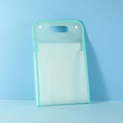 💎 กระเป๋าเก็บเอกสารแบบพกพา หลายชั้น 💖 เหมาะสำหรับจัดเก็บข้อสอบ ผลงานศิลปะ และเอกสารสำคัญต่างๆ ✅ กันน้ำ กันฝุ่น เอกสารไม่ยับง่าย