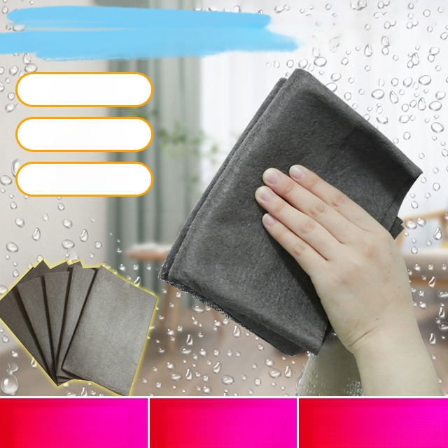 ผ้าเช็ดทำความสะอาดไฟเบอร์มัลติฟังก์ชั่น 🌟 เปิดโลกใหม่ของการทำความสะอาด!  💪 ผ้าทำความสะอาดกระจกสุดเจ๋ง!  🚀 ขจัดคราบเหนียวหายวับในพริบตา!  🖌️ กระจกใสปิ๊ง เป๊ะเว่อร์ทุกมุม!