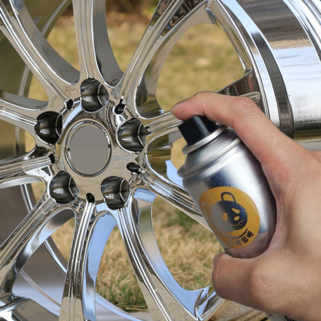 🌟[เพิ่มความกระจ่างใสด้วยการพ่นเพียงครั้งเดียว] ตัวช่วยที่ดีในการกำจัดสนิมและปรับปรุงใหม่ 👍พ่นสีอัตโนมัติ ชุบโครเมียม สแตนเลสเงา