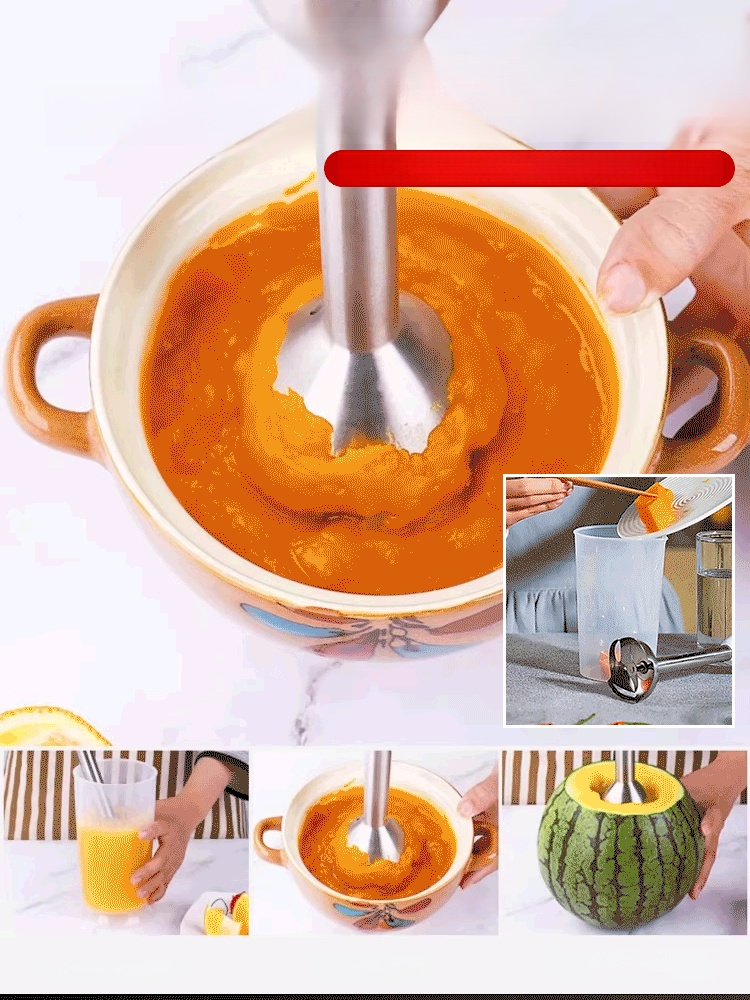 🌿เครื่องปั่นมือถือนี้สามารถบดใบเตยได้ในคราวเดียว และยังสามารถปั่นและสับผักและผลไม้ต่างๆ ได้อีกด้วย สะดวก ประหยัดเวลา และใช้งานง่าย เป็นสิ่งที่ทุกบ้านต้องมี!