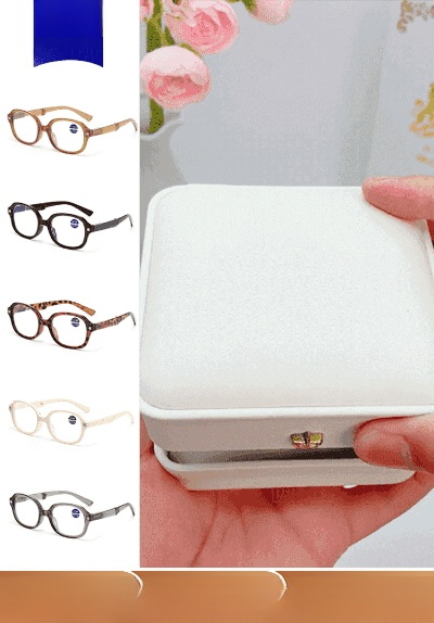 [แว่น mini พับได้] พับได้ใน 1 วินาที พกพาสะดวกใส่กระเป๋าได้ง่าย ดีไซน์ทันสมัย ใส่แล้วดูเด็กลง ดูอ่อนกว่าวัย 20 ปี