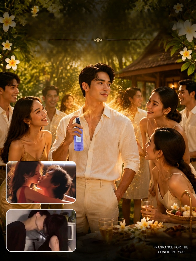 【เสน่ห์อันตราย】น้ำหอมดึงดูดด้วยฟีโรโมน😍เสน่ห์อันตรายที่ใครเห็นก็หลงใหล