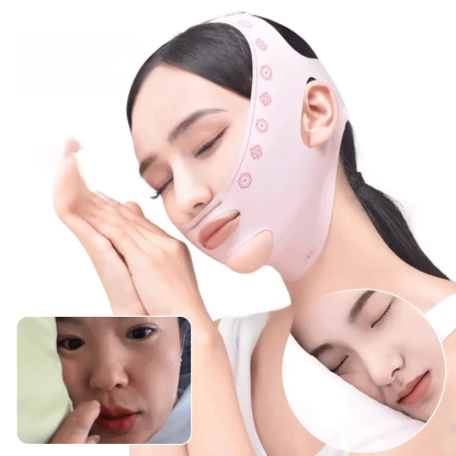 🌙✨ หน้าสวยไม่ต้องกลัว! ✨🌙 😴💤 สวมใส่สบาย ช่วยป้องกันริ้วรอย! 💖😌 🌟💪 ช่วยยกกระชับผิวหน้าให้ดูเด็ก! 🌼🌈 💖🌜 ฝันดี ตื่นมาหน้าสดใส! 🌞🌸