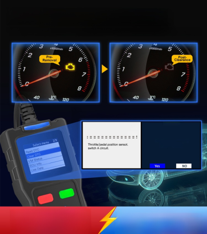 🚗💨 มาจ้าา เครื่องตรวจจับข้อผิดพลาดของรถยนต์ ✅ ใช้งานง่าย เมนูภาษาไทย 100% เช็คโค้ด เช็คระบบไฟ-แบตเตอรี่