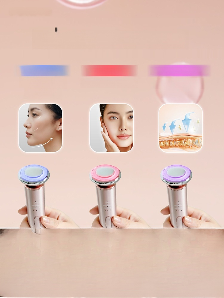 [ต่อต้านริ้วรอยและเผยผิวอ่อนเยาว์] หน้าวีเชฟไม่ต้องง้อเข็ม! เครื่องนวดหน้ายกกระชับ ลดเหนียง ผิวเด้งอิ่มฟู เห็นผลไว ✨💖💆‍♀️