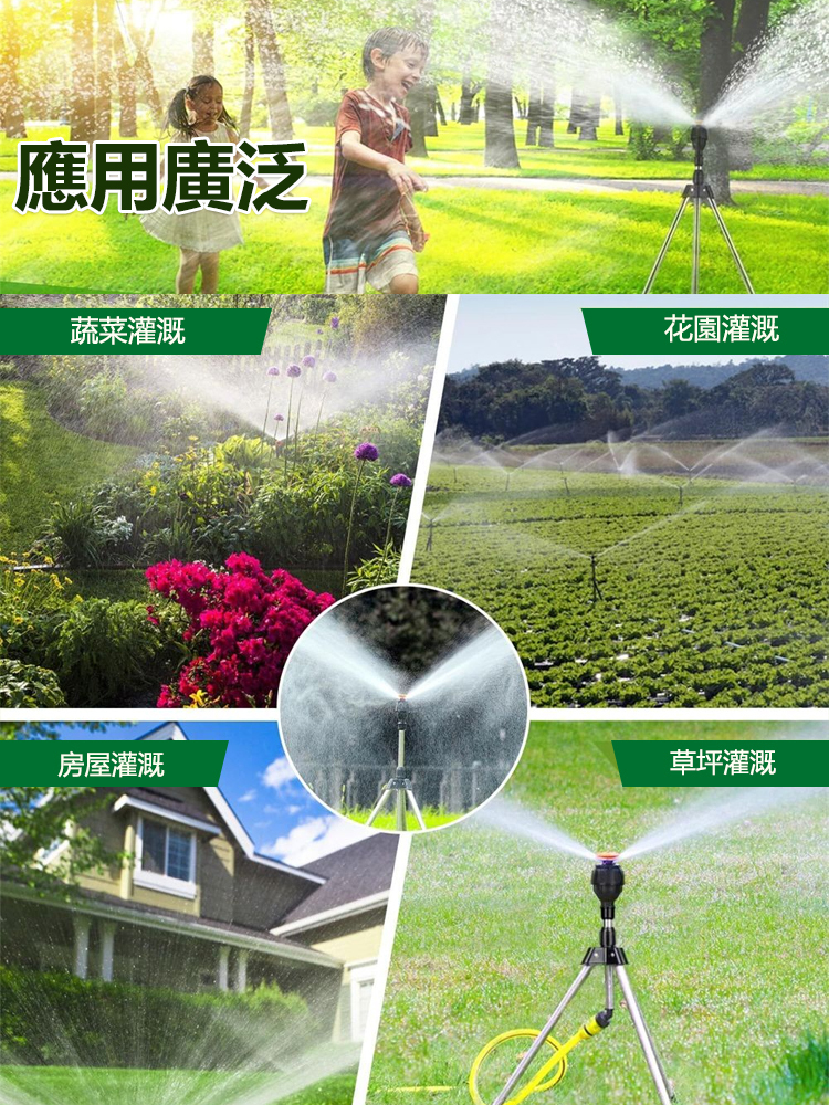 360度自動旋轉灑水器