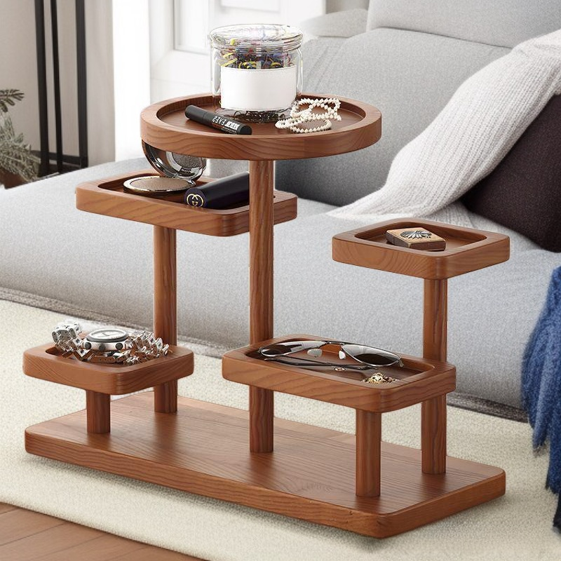 木質進門玄關鑰匙收納架