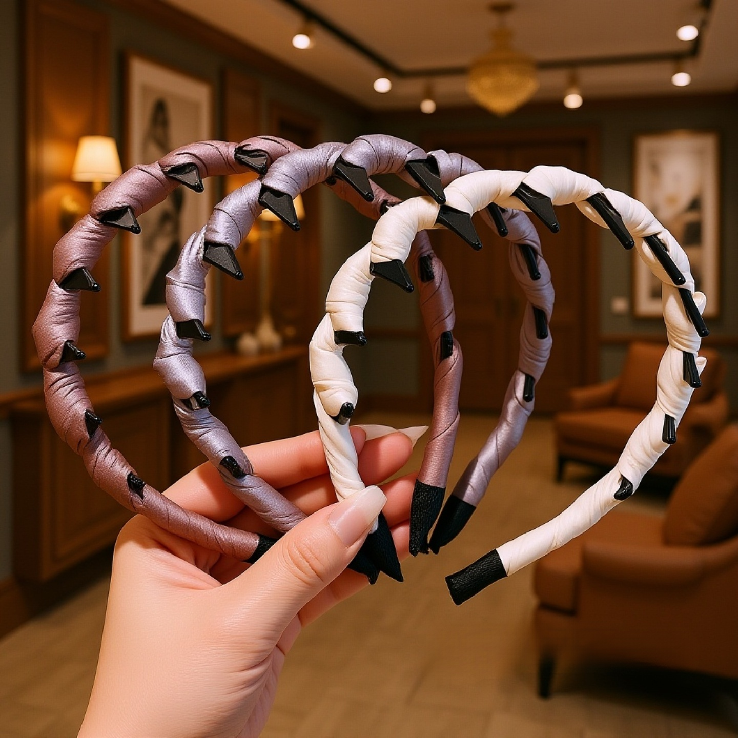 巨顯臉小防滑高顱頂髮箍