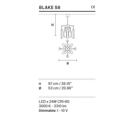 BLAKE S8 Pendant Light
