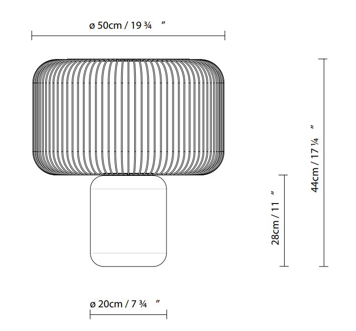 KESHI-T50 Table Lamp