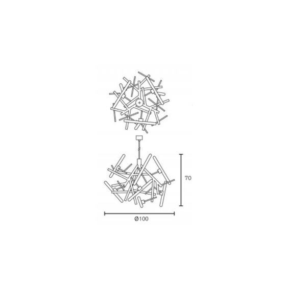 LINEA CHANDELIER ROUND