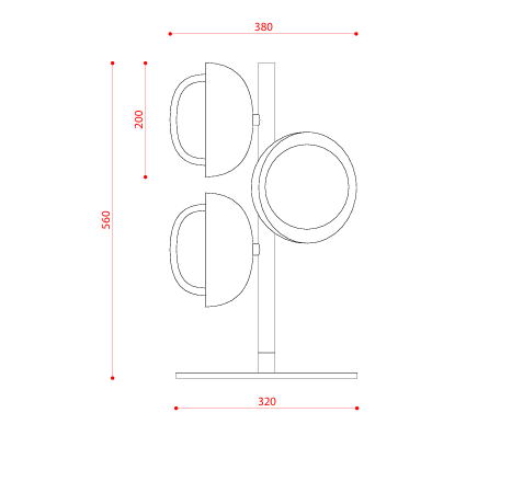 MUSE 554.35 Table Lamp