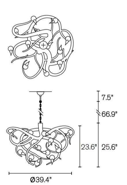 EVE CHANDELIER ROUND