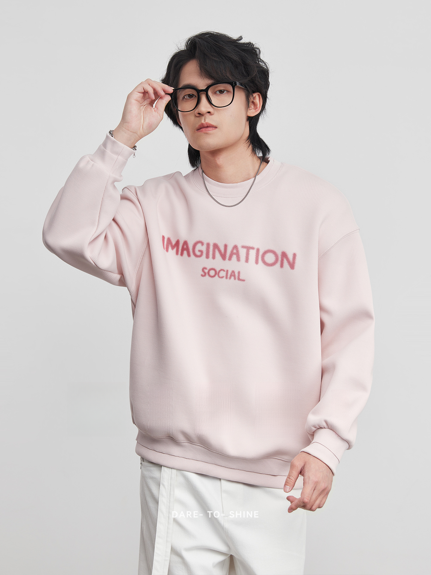 男士肌理感空氣層春季衛衣