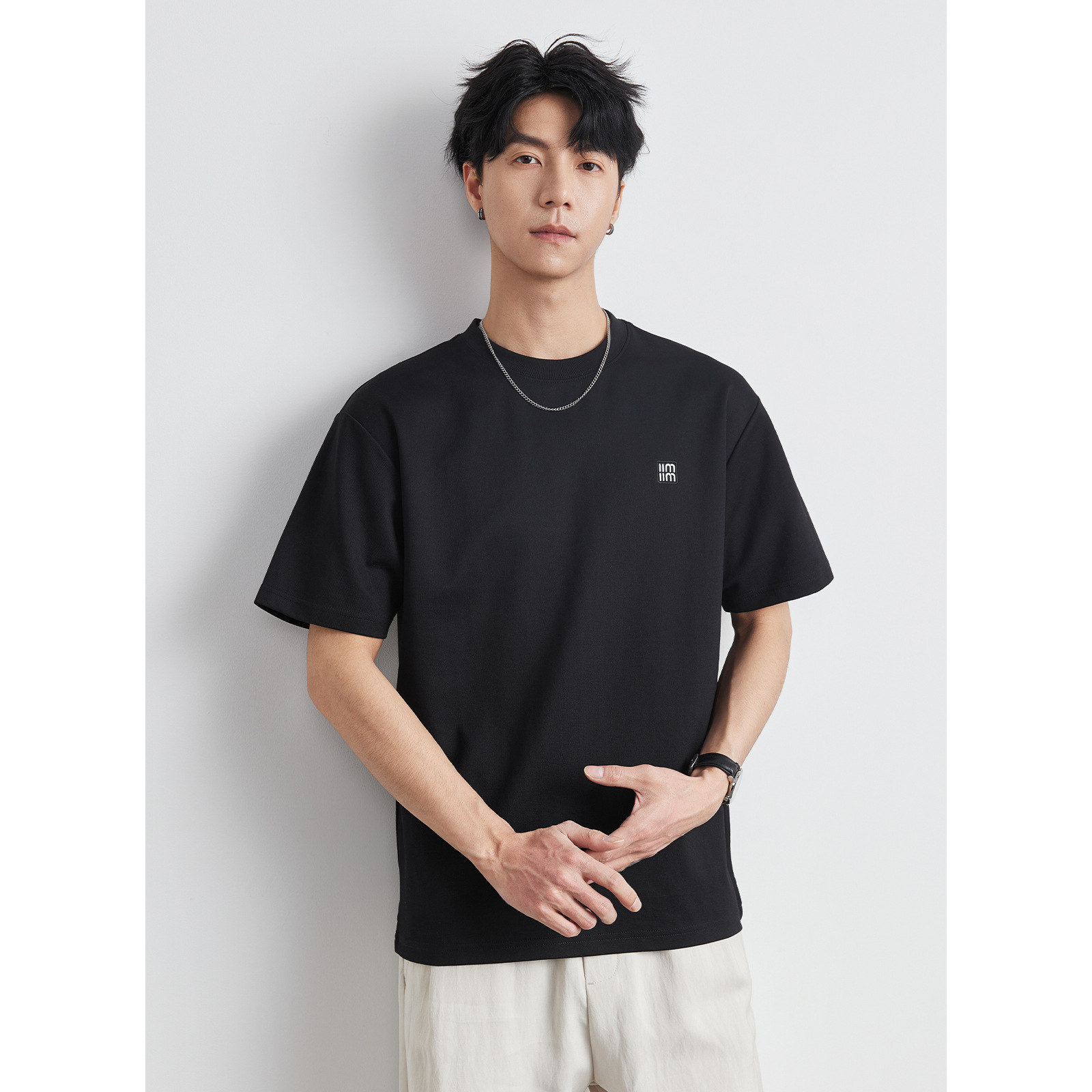 男士夏季210G速乾冰絲短袖T恤